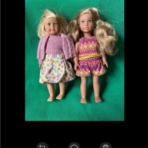 AMERICAN GIRL  DOLL MINI 6.5" LEA CLARK 2016 GIRL OF THE YEAR & KIT Kittredge  (